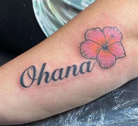 ohana tattoo|ohana tattoo meaning.